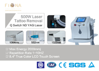 Tattoo Removal Q Switched ND YAG Laser Tattoo Machine 2000mj Output Energy 220V