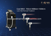 Commercial Diode Laser Hair Removal Machine 600W High Laser Power 15 * 20mm Large Spot Size