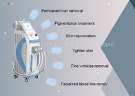 White Color Elight Laser Machine , Pigmentation Removal Machine With Three Handles