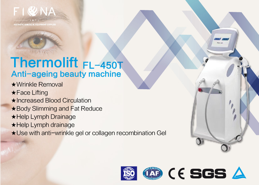 Professional Wrinkle Remover Machine For Face , Fractional Rf Machine 60HZ