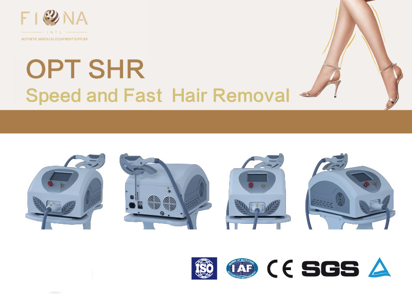 SHR / OPT Skin Rejuvenation Beauty Machine Painfree With LCD Touch Screen