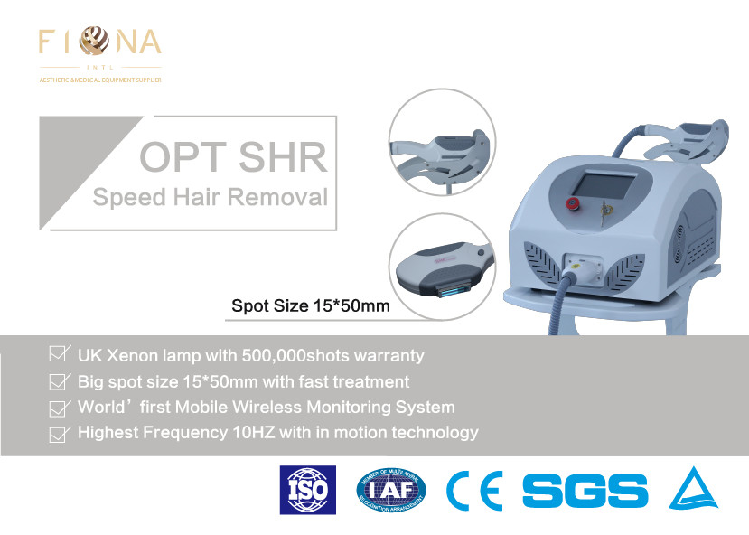 AFT OPT SHR Hair Removal Machine High Frequency For Salon CE Certification