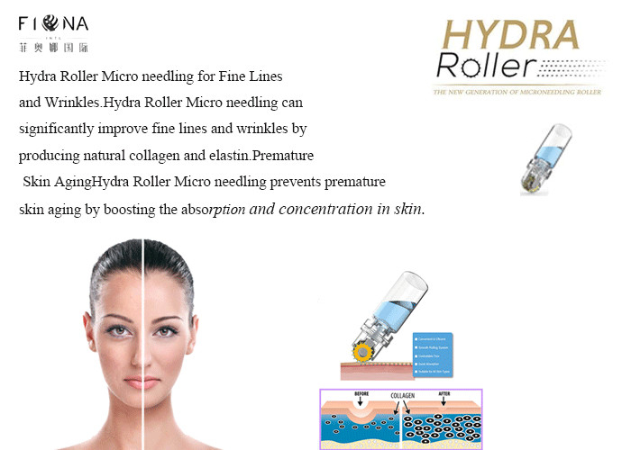 Electric Microneedle Derma Roller 64 Needles Derma Beauty Pen For Acne Scars