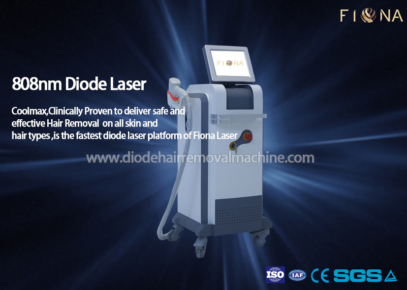 Medical Vertical Diode Laser Hair Removal Machine With 1 - 10 Hz Frequency