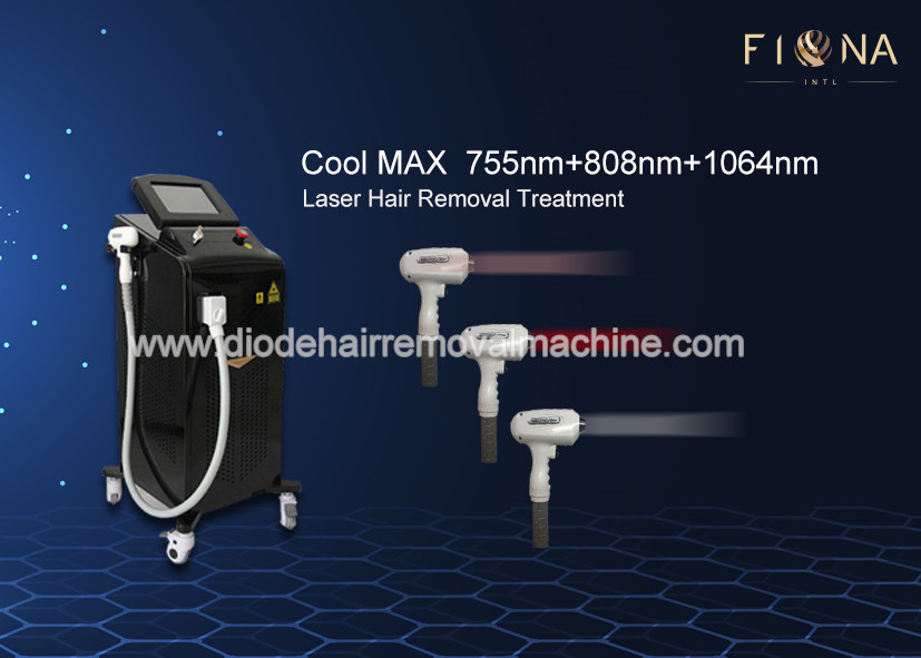 Commercial Diode Laser Hair Removal Machine 600W High Laser Power 15 * 20mm Large Spot Size