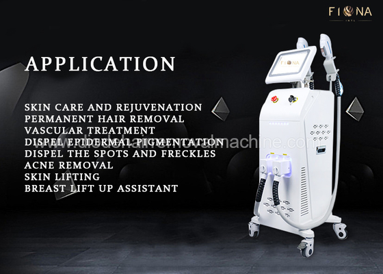 E Light SSR / OPT SHR Hair Removal Machine Painfree 2500W With Cooling System