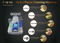 Face Cleaning Portable Hydrafacial Machine Galvanic / Ultrasonic Multi Polar RF Function