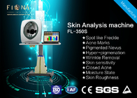 Facial Skin Analysis Machine Multi Language 50HZ White Color For Salon