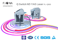Q Switch ND YAG Laser Tattoo Removal Equipment , Carbon Peeling Picosecond Laser Machine
