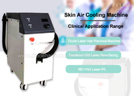Low Temperature Cold Air Machine Comfortable Skin Cooling Machine For Laser Treatment