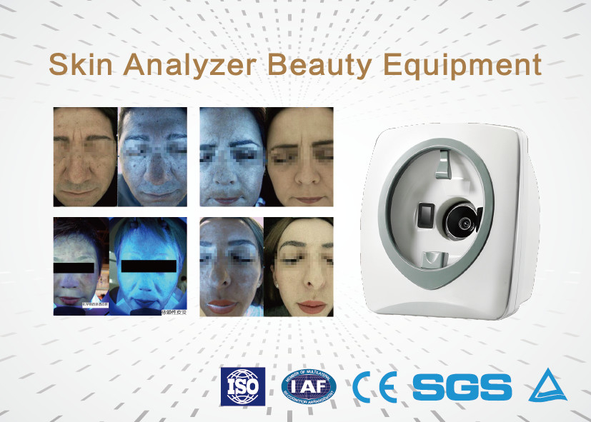 Magic Mirror Skin Analysis Machine Shrink Pores Multi - Language 220V