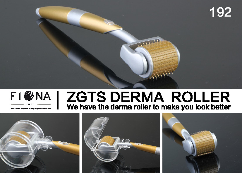 Professional Titanium Micro Derma Pen 192 Needles 3.0mm Needle Length Shrink Pores