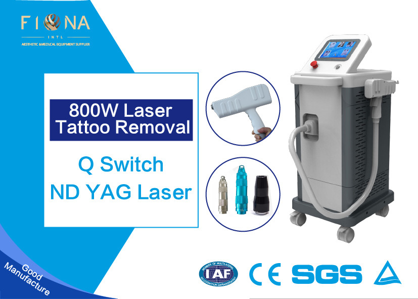 Four Wavelength Q Switched ND YAG Laser Tattoo   Machine Accurate Operating For All Colors Tattoo