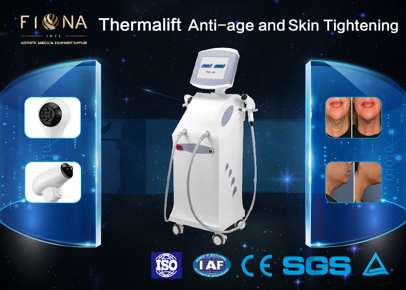 Professional Fractional Rf Skin Tightening Machine Thermagic Wrinkle Removal