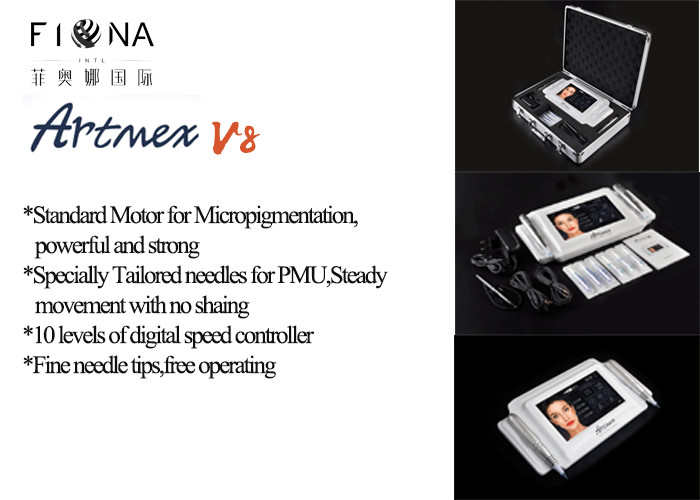 2018 newest intelligent Artmex v8 facial beauty machine permanent make up needles
