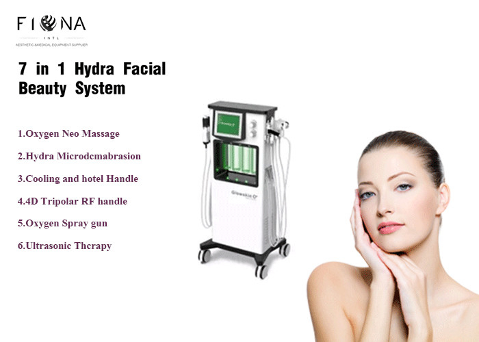 Beauty Salon Equipment 7 in 1 Hydra Microdermabrasion Aqua Peel Korea Facial Machine with RF