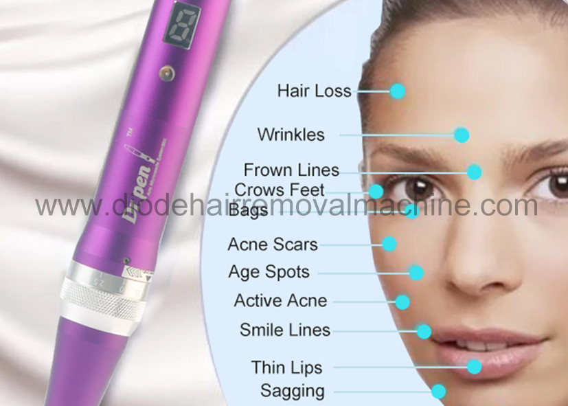 5V 1000mA Electronic Dr Derma Pen Electric Derma Pen Wrinkle Reduction