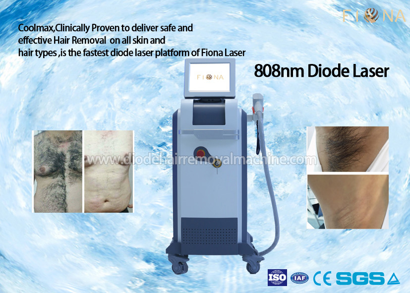 30 Millions Shots Permanent Hair Removal Equipment With 20 * 13mm Spot Size
