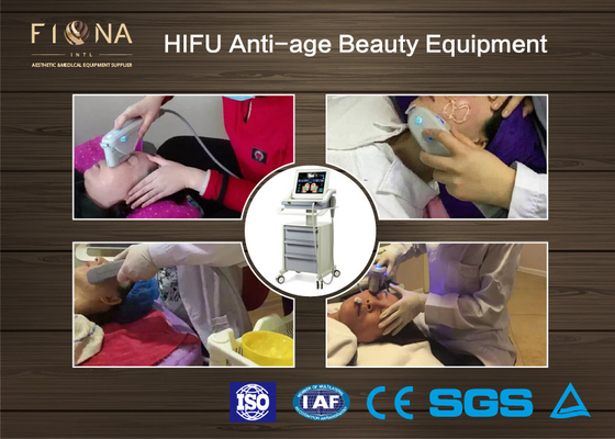 Anti Aging Hifu Face Lifting Machine , Non Surgical Hifu Slimming Machine